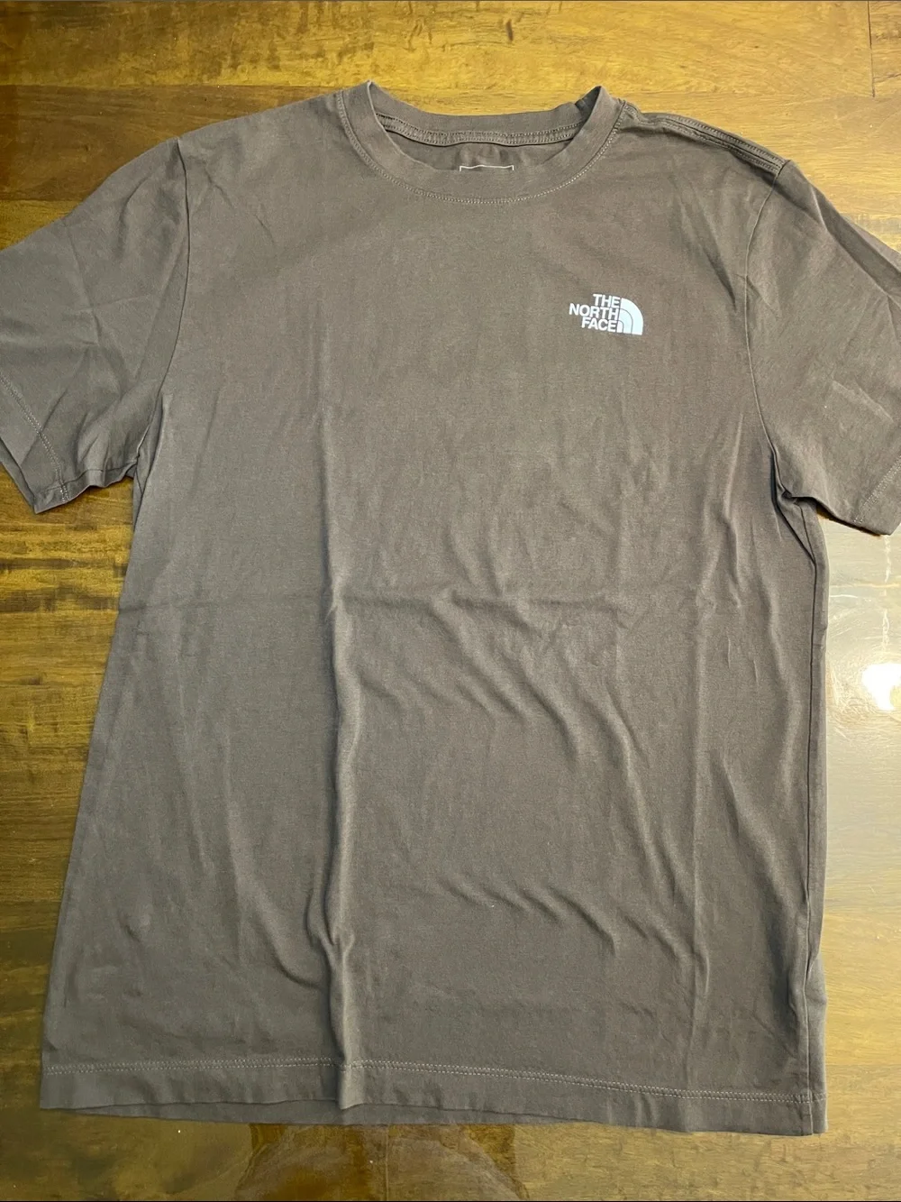 The North Face Men's Dark Brown Short Sleeve Logo Tee